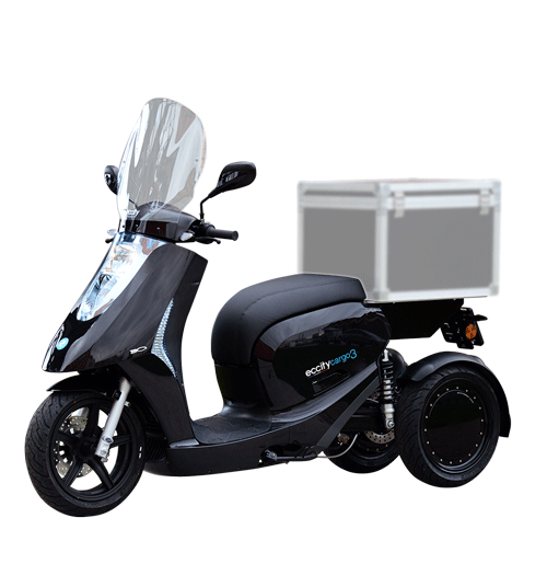 eccity cargo3 : scooter électrique pour les professionnels