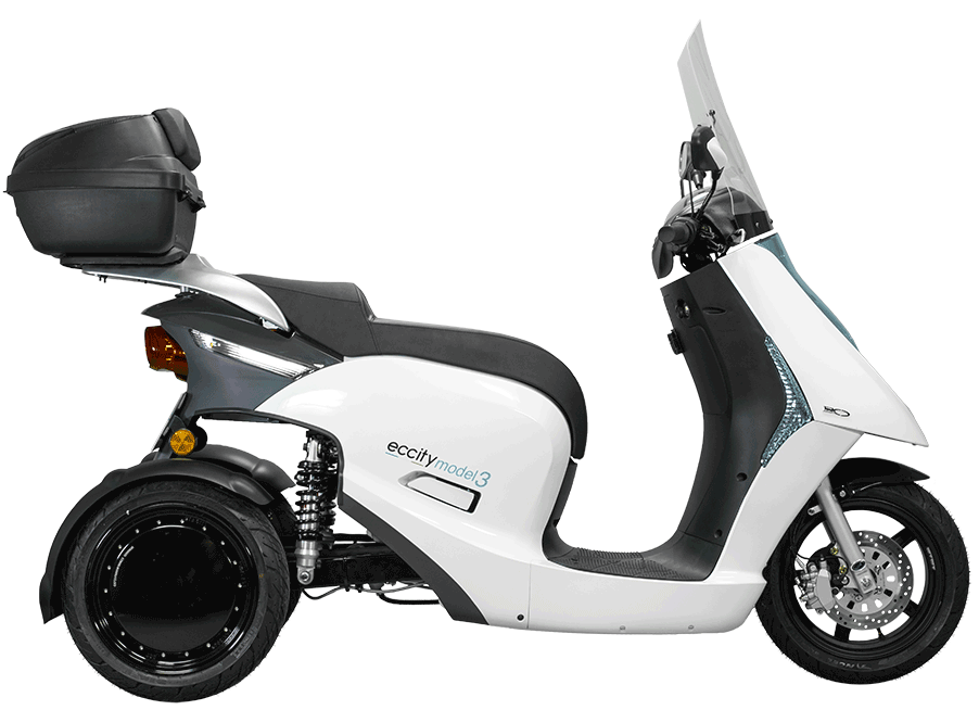 eccity scooter électrique français Model3-profile